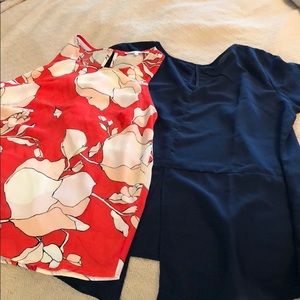 Pair of work blouses
